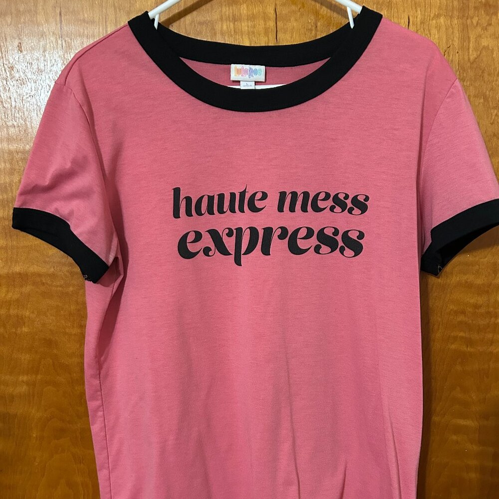 LuLaRoe Haute Mess Express Liv Tee